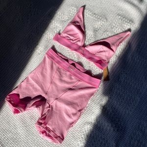 Skims set in bubblegum